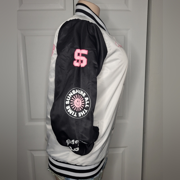 California LA Woven Bomber Jacket - Picture 8 of 11